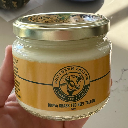 Southern Tallow 275g jar of 100% grassfed beef tallow